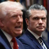 El secretario de Guerra de Estados Unidos, Pete Hegseth, junto a Donald Trump en una imagen de archivo El secretario de Guerra de Estados Unidos, Pete Hegseth, junto a Donald Trump en una imagen de archivo