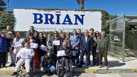 BRIAN celebra 25 años impulsando formación y oportunidades de empleo para más de 240 personas de toda la provincia .