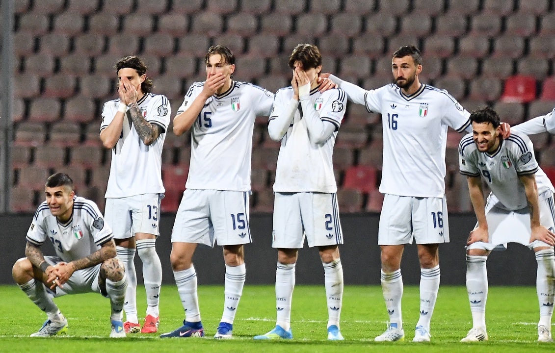 El drama de Italia: otro fracaso Mundial El drama de Italia: otro fracaso Mundial