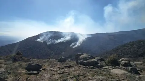 Ascienden ya a 550 las hectáreas afectadas por el incendio en Losar de la Vera, que se sitúa en nivel 0 Ascienden ya a 550 las hectáreas afectadas por el incendio en Losar de la Vera, que se sitúa en nivel 0
