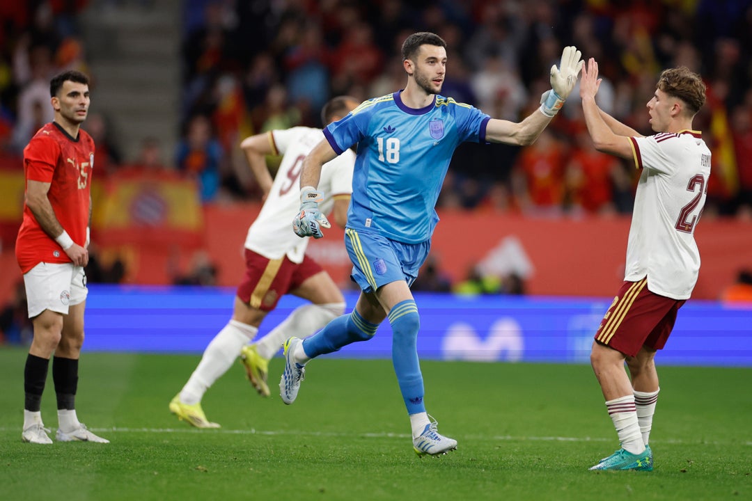 Joan Garcia, sobre los silbidos: "Queda en un segundo plano" Joan Garcia, sobre los silbidos: "Queda en un segundo plano"