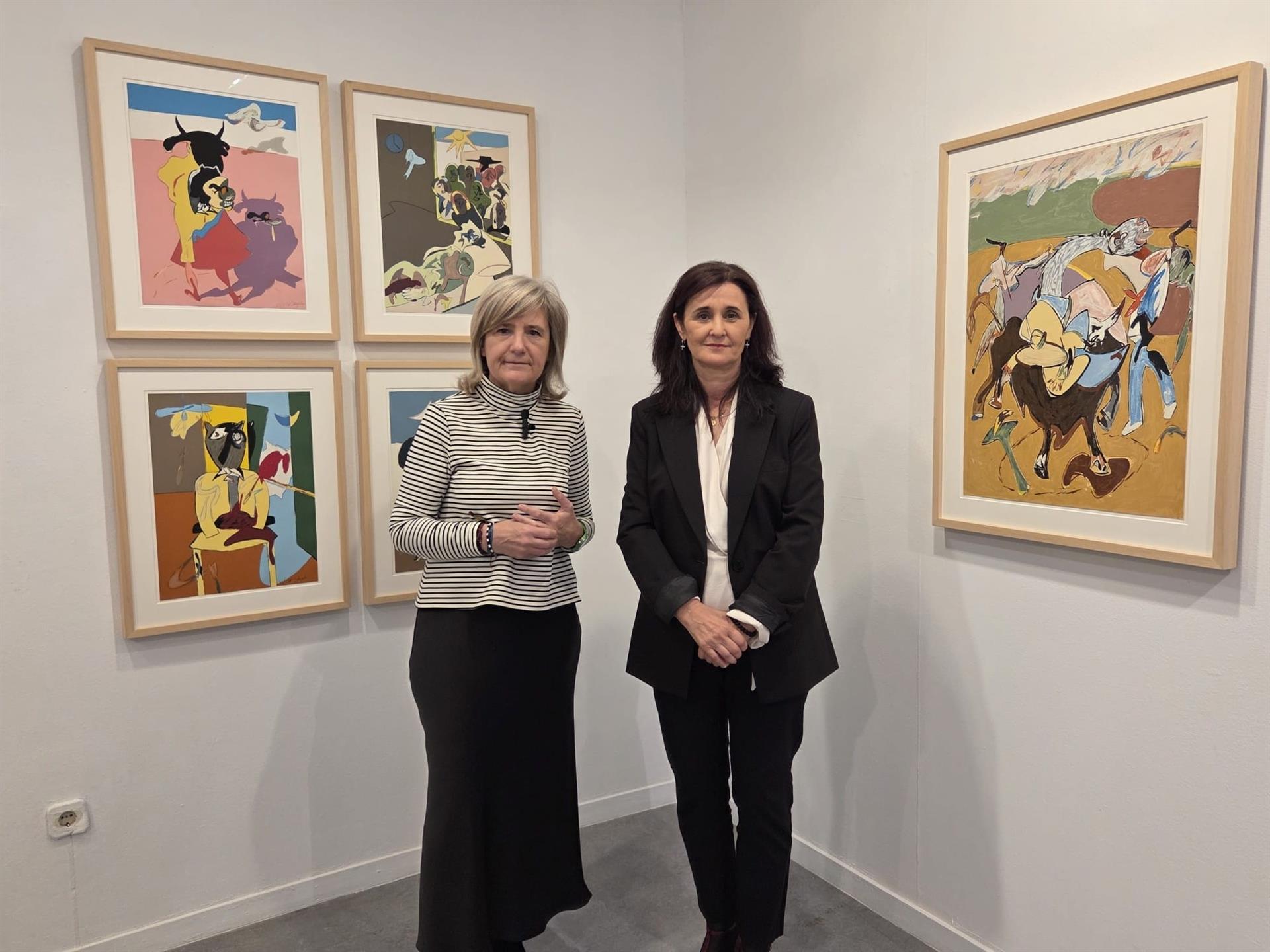 Una exposición reúne en el Meiac de Badajoz 96 obras de Barjola, entre ellas las últimas donaciones de la familia Una exposición reúne en el Meiac de Badajoz 96 obras de Barjola, entre ellas las últimas donaciones de la familia