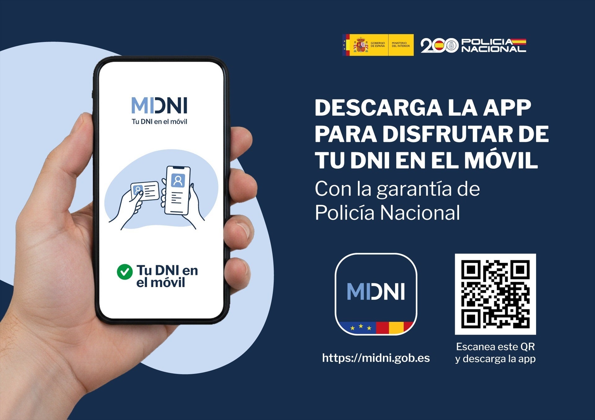 Qué es MiDNI, la aplicación que permite identificarse legalmente con el teléfono móvil Qué es MiDNI, la aplicación que permite identificarse legalmente con el teléfono móvil