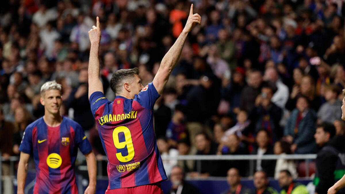 Lewandowski da la victoria al Barça ante el Atlético de Madrid: así sonó en Radioestadio (1-2)