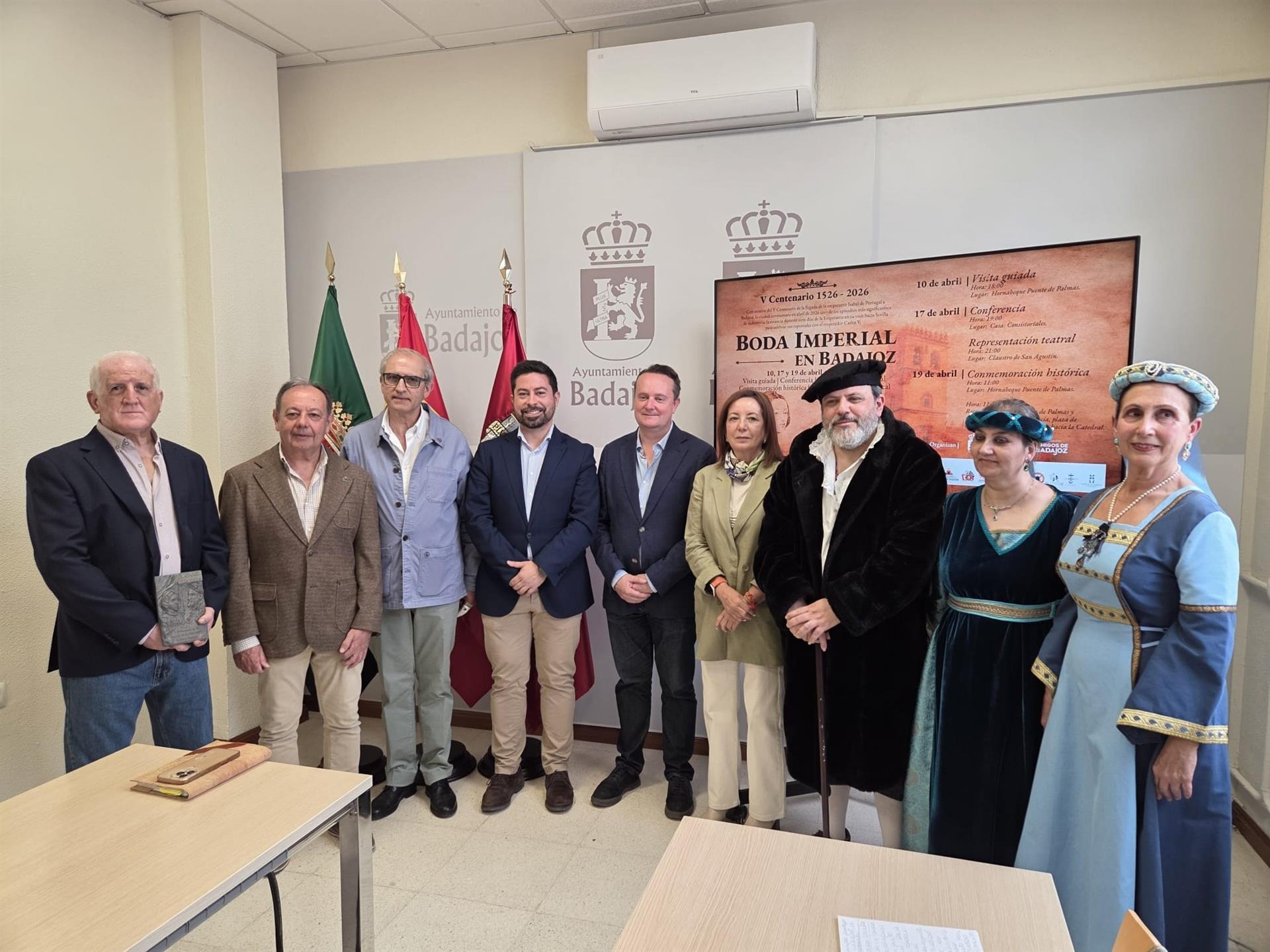 Badajoz conmemora la estancia de la emperatriz Isabel de Portugal hace 500 años con teatro o una conmemoración histórica Badajoz conmemora la estancia de la emperatriz Isabel de Portugal hace 500 años con teatro o una conmemoración histórica