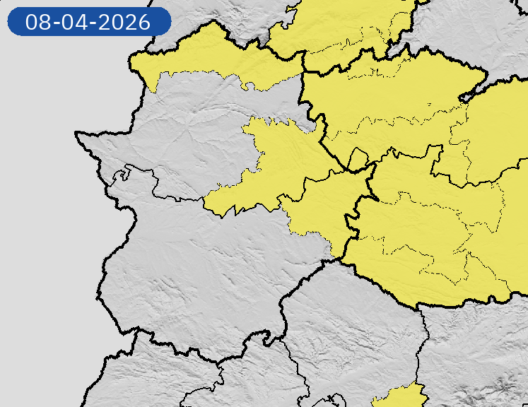 La alerta por lluvias y tormentas se amplía hasta este miércoles en La Siberia, norte de Cáceres, Montánchez y Villuercas La alerta por lluvias y tormentas se amplía hasta este miércoles en La Siberia, norte de Cáceres, Montánchez y Villuercas