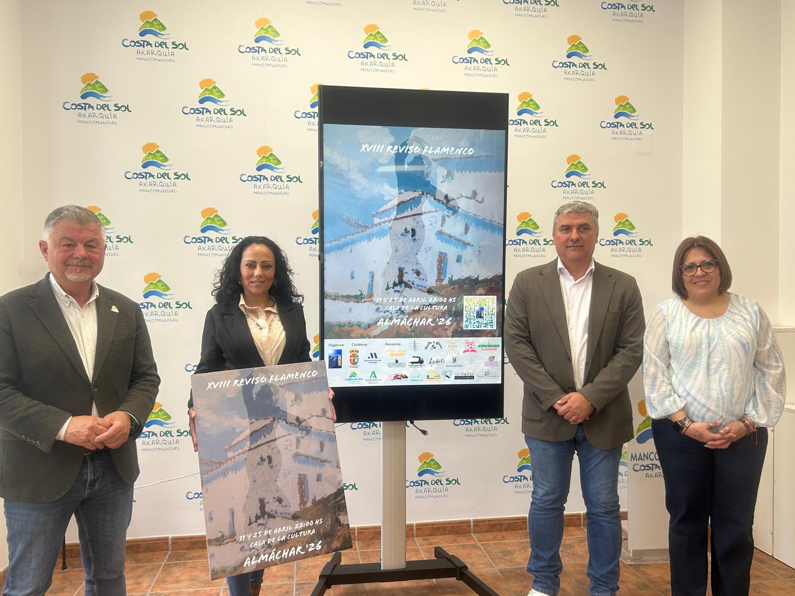 La XVIII edición del Reviso Flamenco de Almáchar arranca este sábado con Mari Peña al cante y Antonio Moya a la guitarra La XVIII edición del Reviso Flamenco de Almáchar arranca este sábado con Mari Peña al cante y Antonio Moya a la guitarra