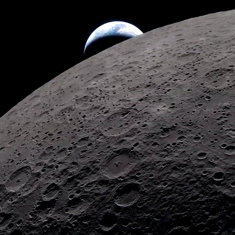 Las fascinantes imágenes de la misión Artemis II desde la cara oculta de la Luna