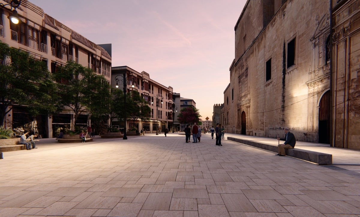 PP y Vox dan luz verde en Elche a las obras de reurbanización del entorno de la basílica de Santa María PP y Vox dan luz verde en Elche a las obras de reurbanización del entorno de la basílica de Santa María