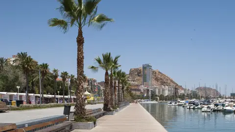 El puerto de Alicante El puerto de Alicante