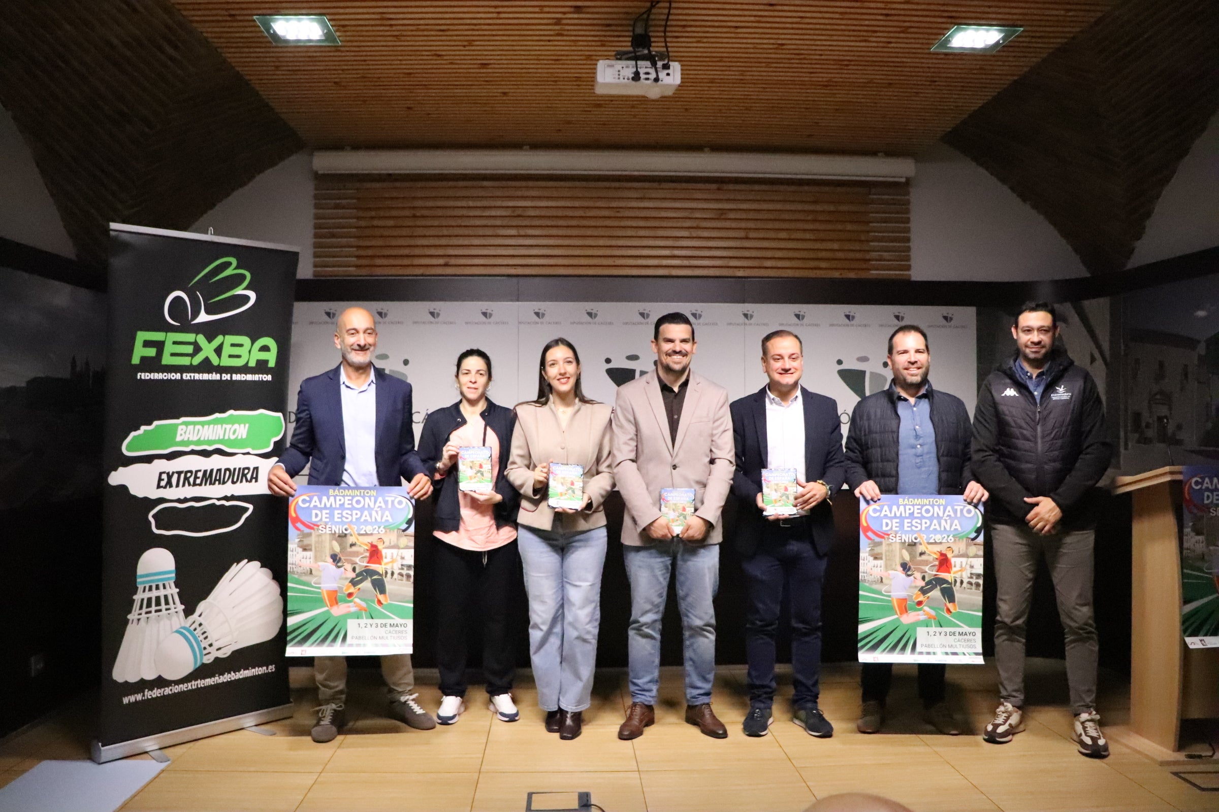 Extremadura acogerá por primera vez el Campeonato de España Senior de Bádminton el próximo mes de mayo Extremadura acogerá por primera vez el Campeonato de España Senior de Bádminton el próximo mes de mayo