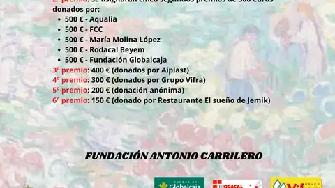 El XI Certamen Nacional de Pintura Rápida ‘Antonio Carrilero’ se adelanta al mes de junio El XI Certamen Nacional de Pintura Rápida ‘Antonio Carrilero’ se adelanta al mes de junio