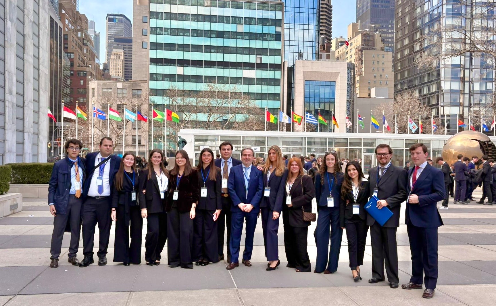 Doce estudiantes de la Universidad CEU Fernando III participan en el Change the World Model United Nations en Nueva York Doce estudiantes de la Universidad CEU Fernando III participan en el Change the World Model United Nations en Nueva York