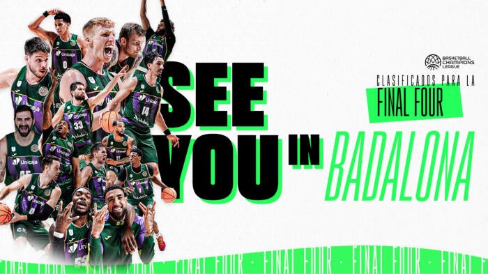 Unicaja ya tiene su billete para la Final Four de la BCL en Badalona Unicaja ya tiene su billete para la Final Four de la BCL en Badalona