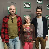 David López, Isabel Muñoz y Javier Lizaga David López, Isabel Muñoz y Javier Lizaga