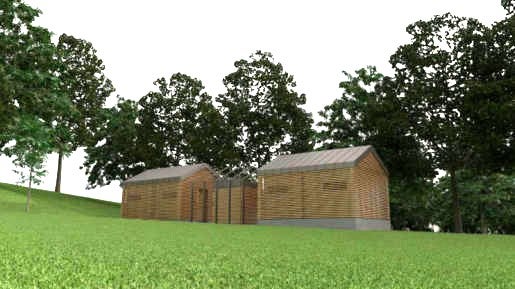 Construción de aseos públicos na área recreativa de Cachamuíña Construción de aseos públicos na área recreativa de Cachamuíña