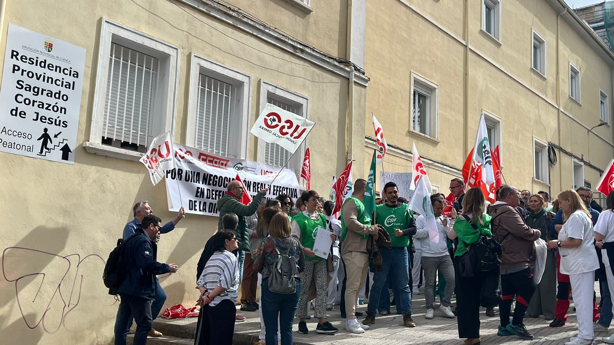 Los sindicatos de la Diputación de Cuenca convocan movilizaciones por la falta de negociación y el incumplimiento de acuerdos Los sindicatos de la Diputación de Cuenca convocan movilizaciones por la falta de negociación y el incumplimiento de acuerdos