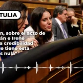Rubén Amón, sobre el acto de Gabriel Rufián e Irene Montero: "La credibilidad electoral que tiene esta operación es nula" Rubén Amón, sobre el acto de Gabriel Rufián e Irene Montero: "La credibilidad electoral que tiene esta operación es nula"