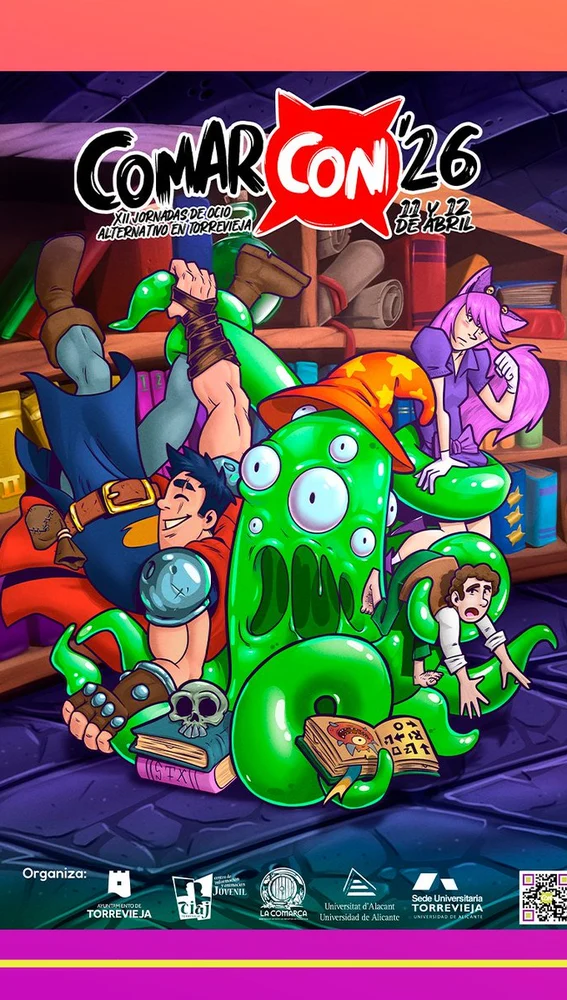 'La ComarCON' celebra su XII edición consolidando su oferta de ocio alternativo y una década en el Palacio de los Deportes 'Tavi y Carmona' 'La ComarCON' celebra su XII edición consolidando su oferta de ocio alternativo y una década en el Palacio de los Deportes 'Tavi y Carmona'