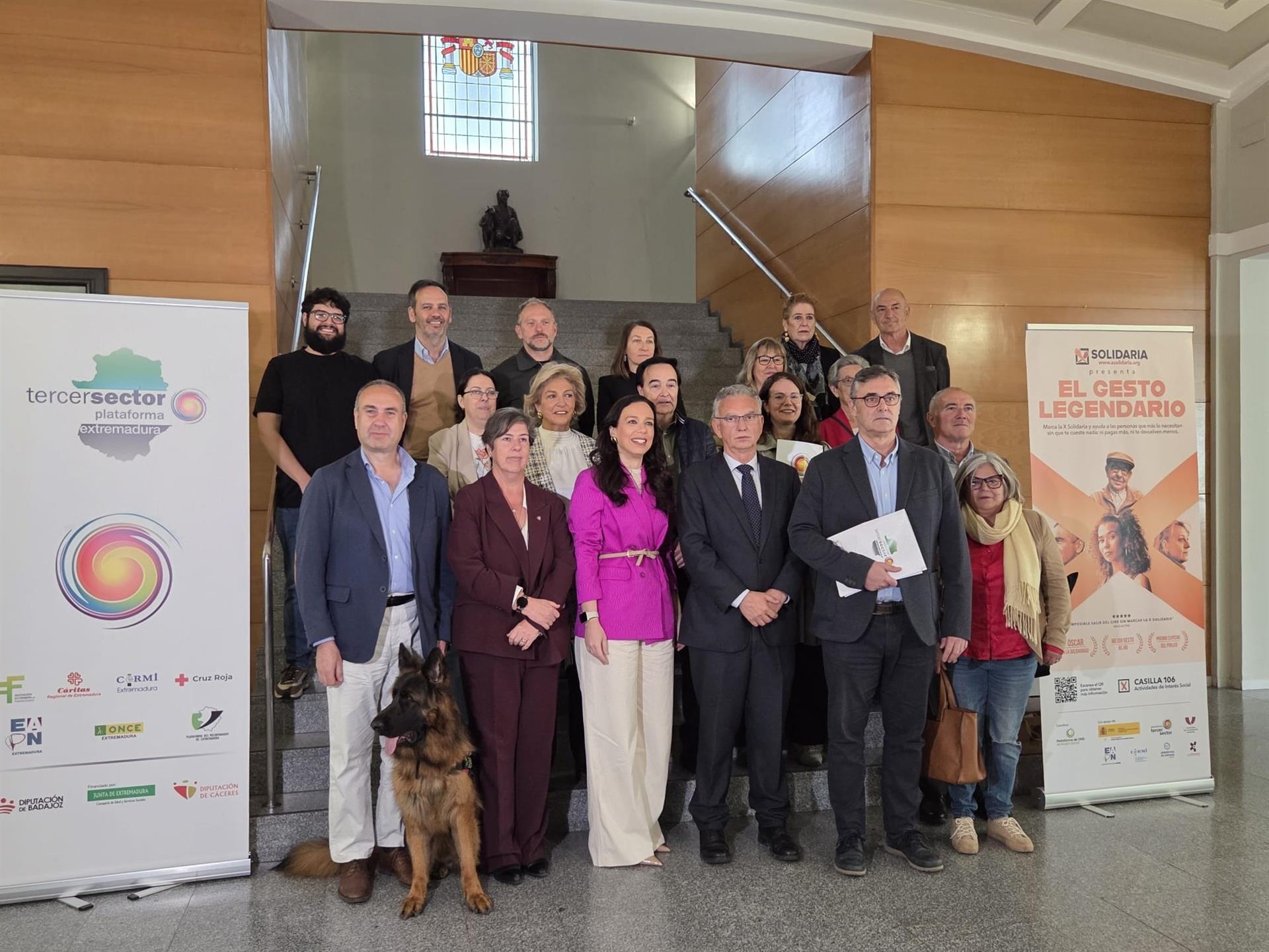 Más de la mitad de la población extremeña marca la X Solidaria en su declaración de la Renta Más de la mitad de la población extremeña marca la X Solidaria en su declaración de la Renta