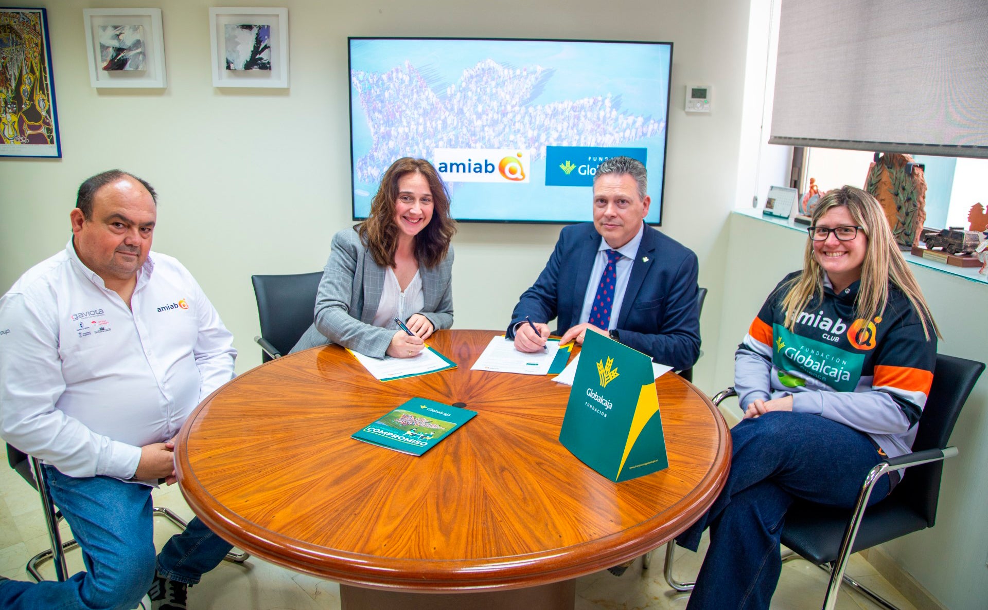 Globalcaja impulsa el crecimiento del deporte inclusivo de Amiab en Cuenca Globalcaja impulsa el crecimiento del deporte inclusivo de Amiab en Cuenca