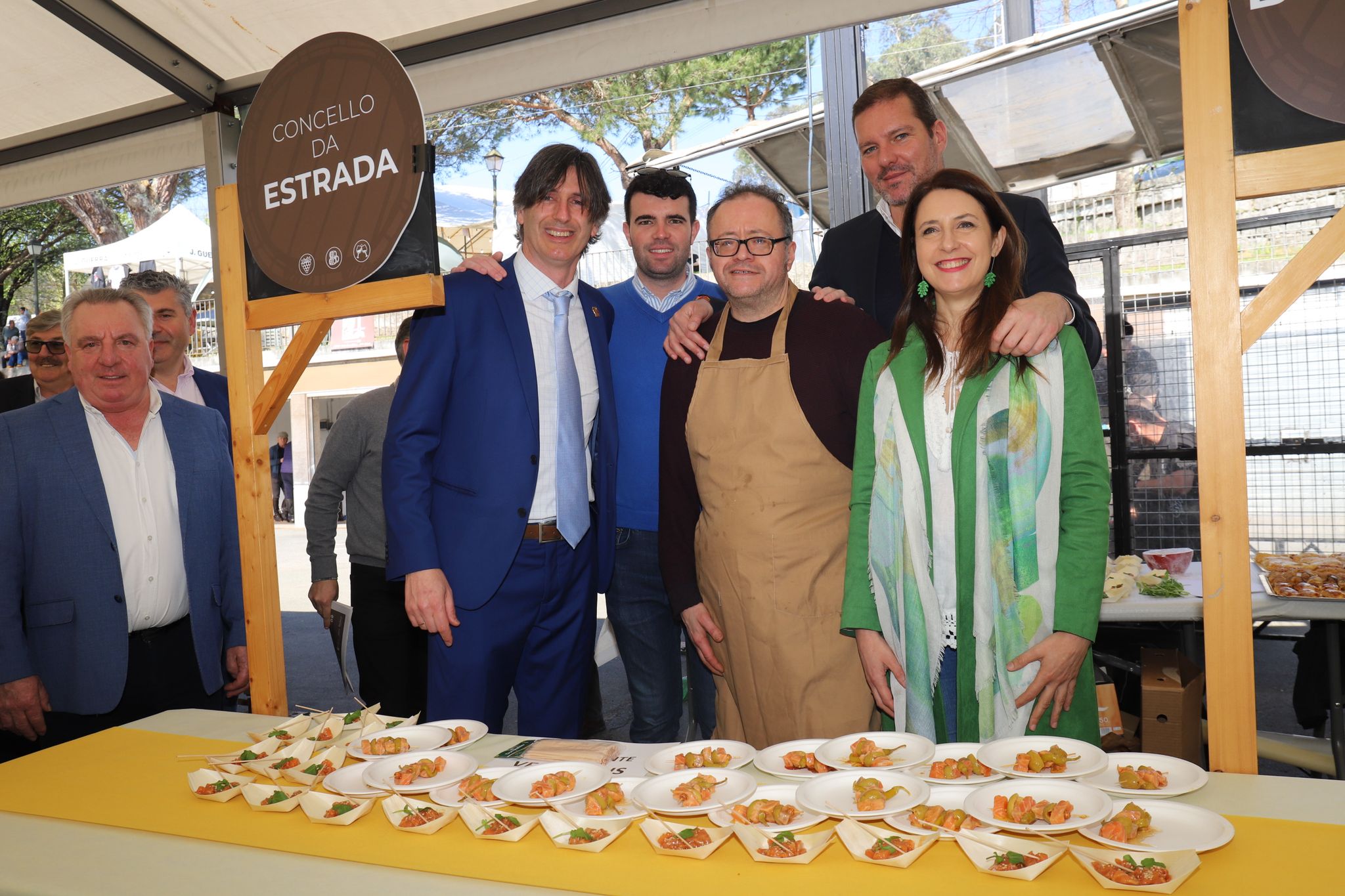 Delegación do concello de A Estrada na Festa do Viño da Ulla Delegación do concello de A Estrada na Festa do Viño da Ulla