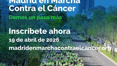 El Hospital Universitario Príncipe de Asturias busca revalidar otro año más su galardón como “Hospital con Mayor Participación” en la Carrera Madrid en Marcha contra el Cáncer Cartel de la XIII Carrera Madrid en Marcha Contra el Cáncer