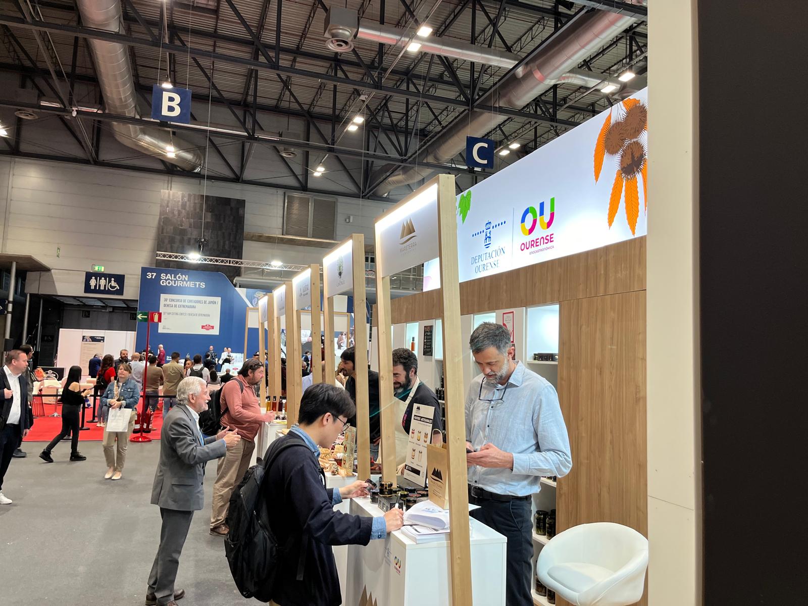 A Deputación leva a pequenos produtores ourensáns ao Salón Gourmets A Deputación leva a pequenos produtores ourensáns ao Salón Gourmets