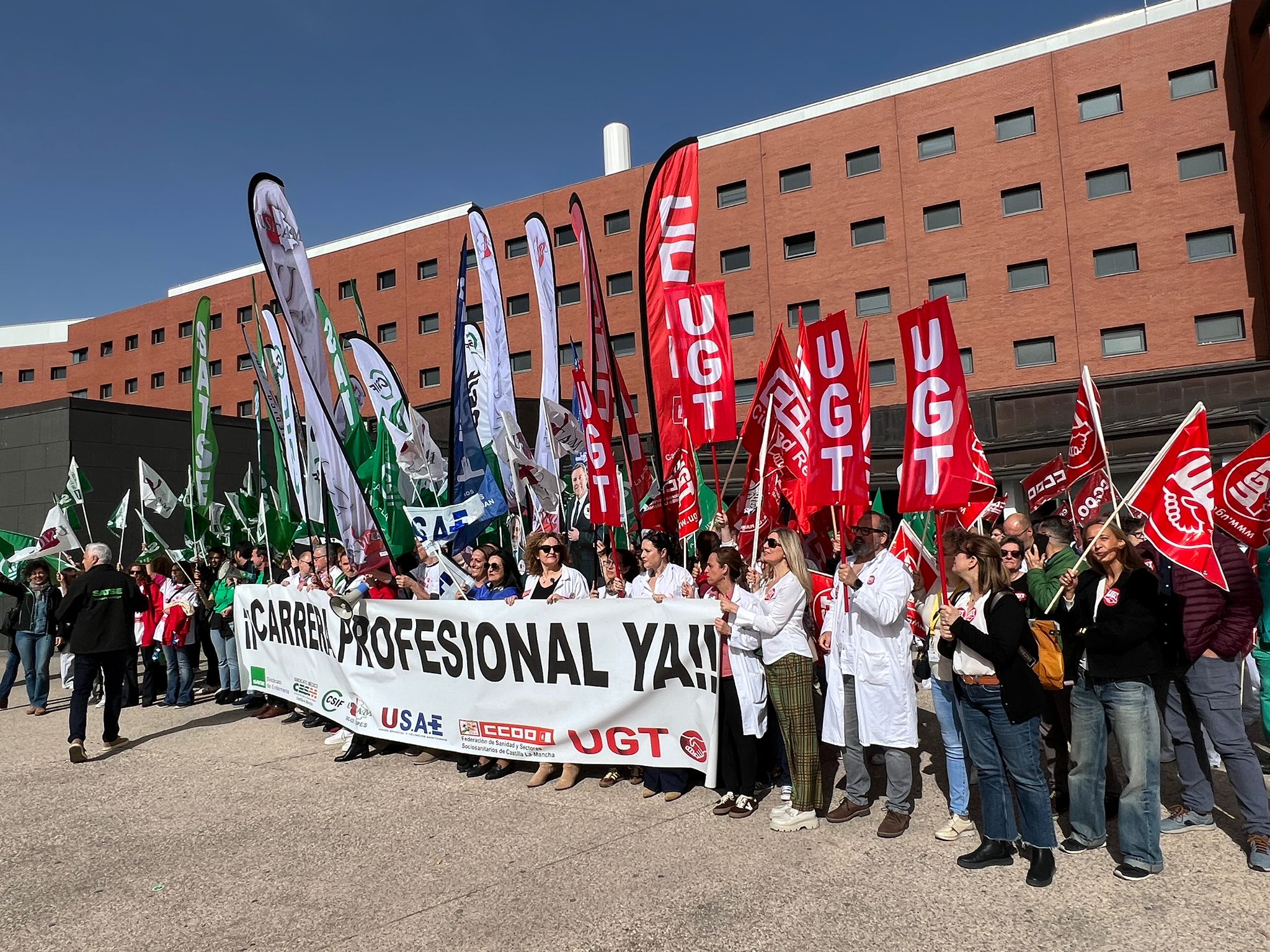 Sindicatos sanitarios reclaman en Ciudad Real que se reactive la Carrera Profesional en el Sescam Sindicatos sanitarios reclaman en Ciudad Real que se reactive la Carrera Profesional en el Sescam