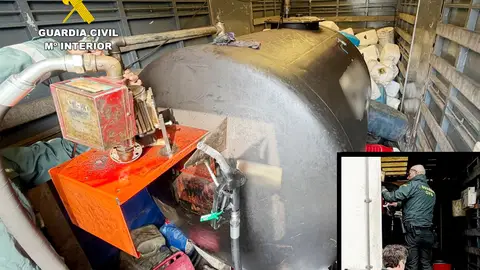 Precintado un depósito irregular de gasoil que daba servicio a una empresa de camiones de Medio Cudeyo Precintado un depósito irregular de gasoil que daba servicio a una empresa de camiones de Medio Cudeyo