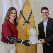 Sarah Almagro y Rubén Roldán, premiados con los galardones ‘Profeta en tu tierra’ de la Diputación de Málaga Sarah Almagro y Rubén Roldán, premiados con los galardones ‘Profeta en tu tierra’ de la Diputación de Málaga