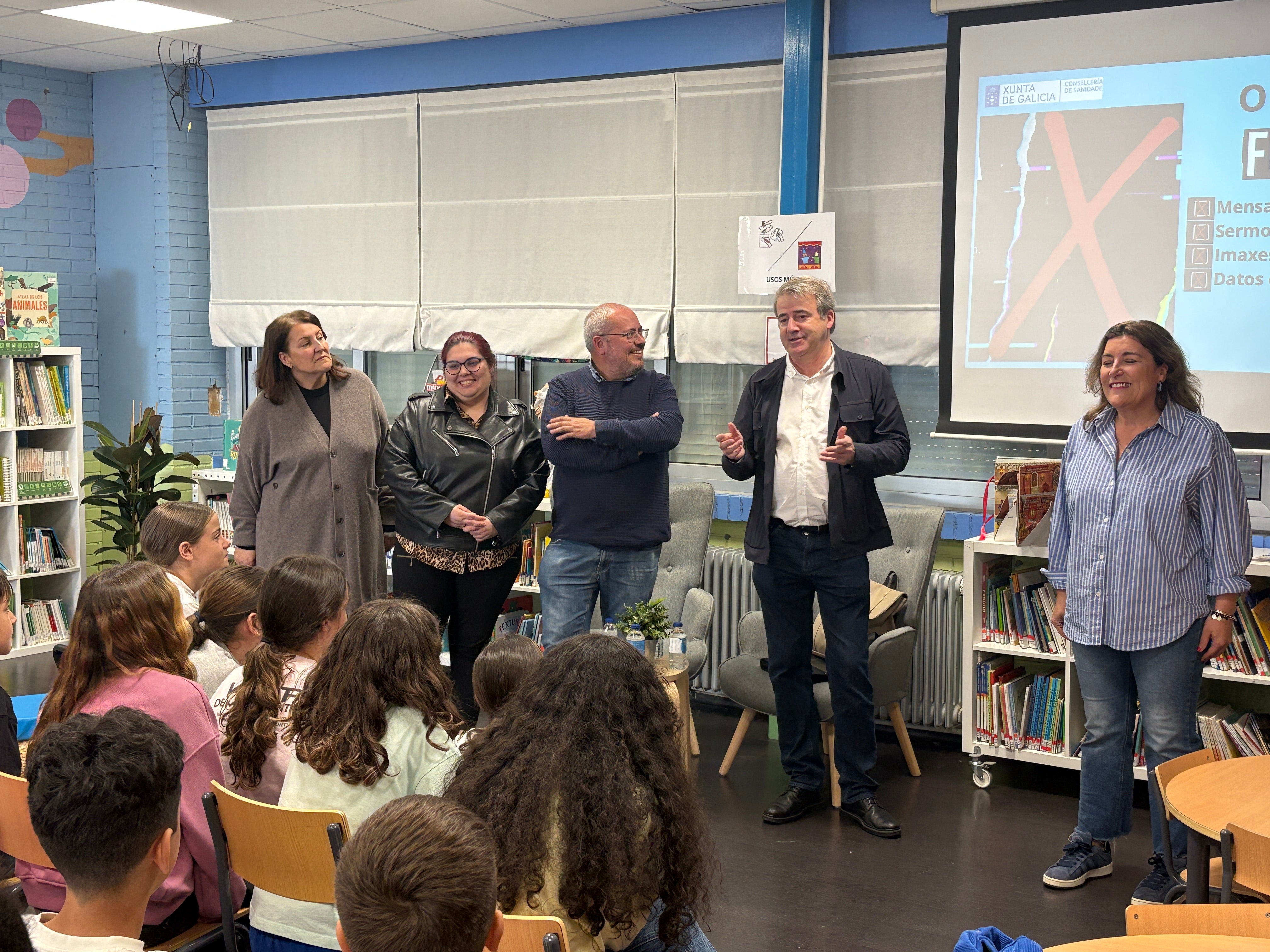 Manuel Pardo incide na prevención do consumo de alcohol Manuel Pardo incide na prevención do consumo de alcohol