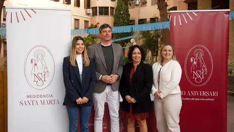 Nueva imagen y un amplio programa de actos para conmemorar el 40 aniversario de la Residencia Santa Marta de Villajoyosa Nueva imagen y un amplio programa de actos para conmemorar el 40 aniversario de la Residencia Santa Marta de Villajoyosa