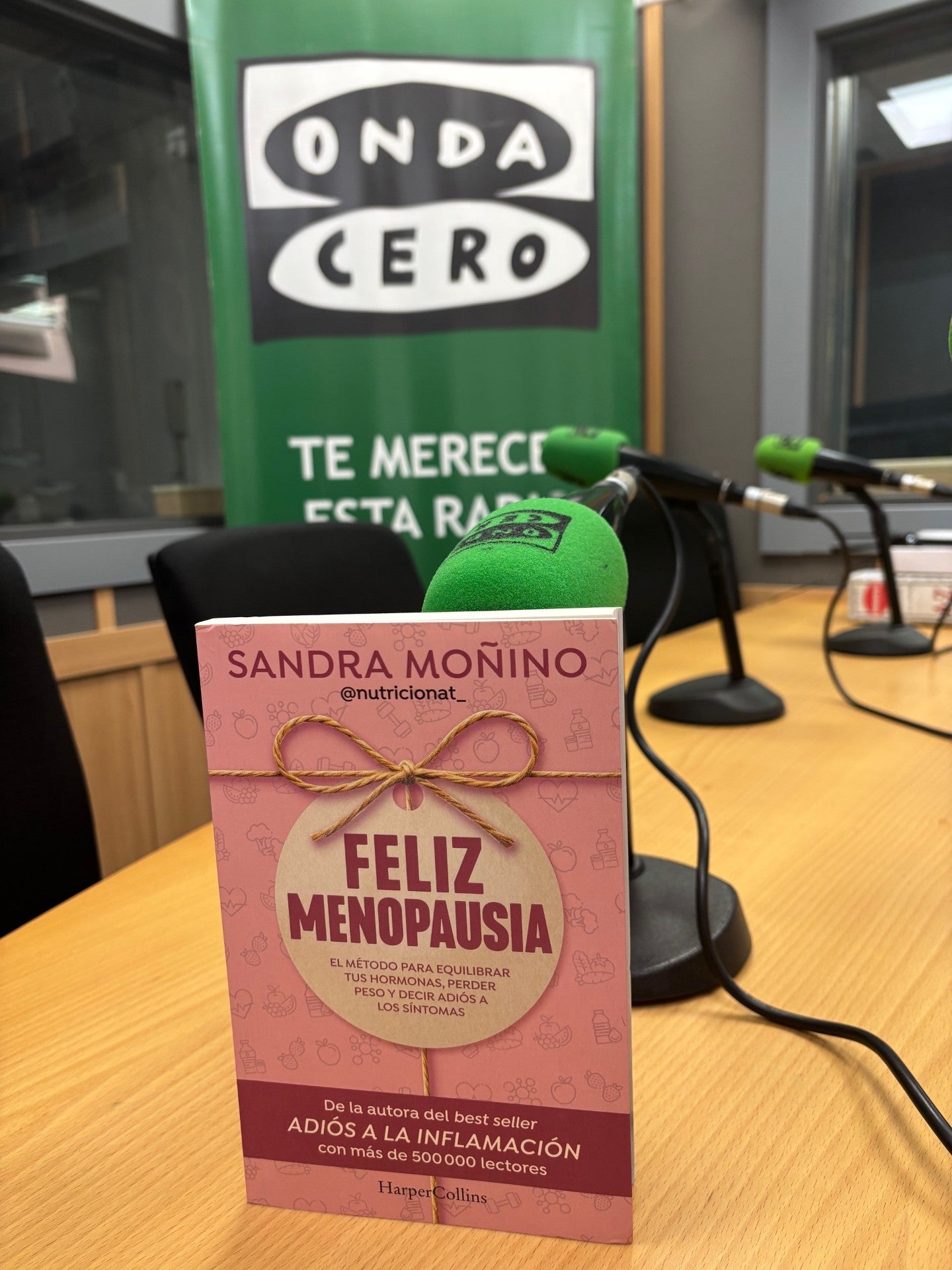 La dietista y nutricionista Sandra Moñino regresa con Feliz menopausia