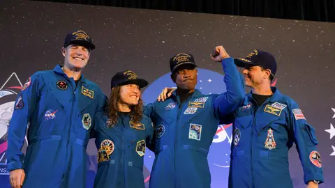 La tripulación de Artemis II La tripulación de Artemis II