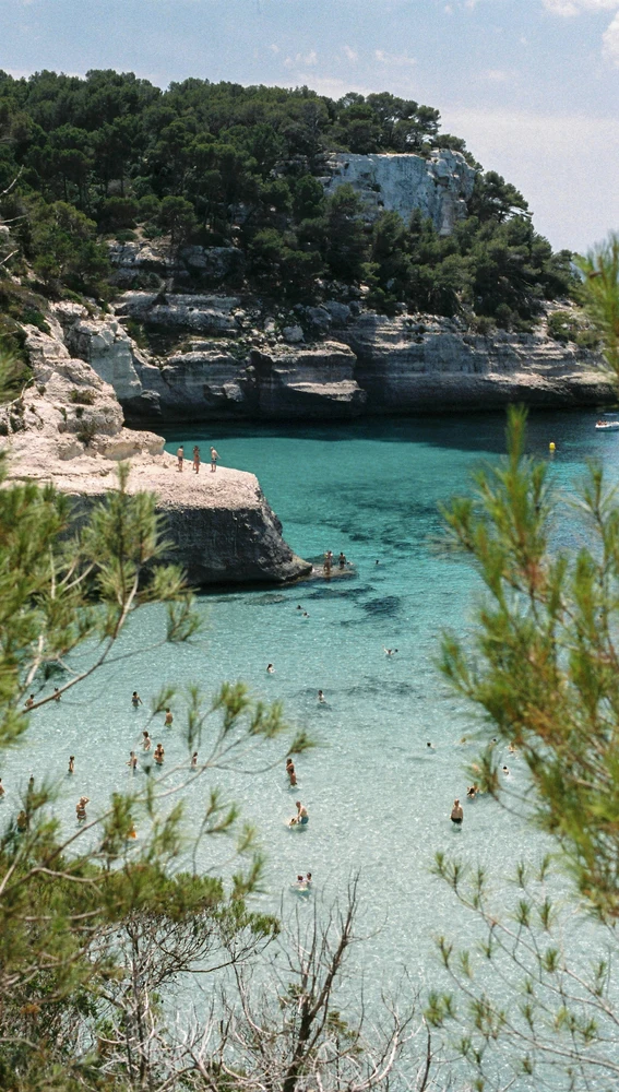 Las calas de Menorca son preciosas Las calas de Menorca son preciosas