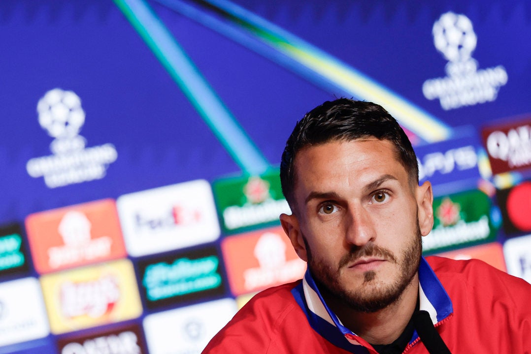 Koke: "Lo afrontamos como una final; ir a por el partido a ganarlo" Koke: "Lo afrontamos como una final; ir a por el partido a ganarlo"