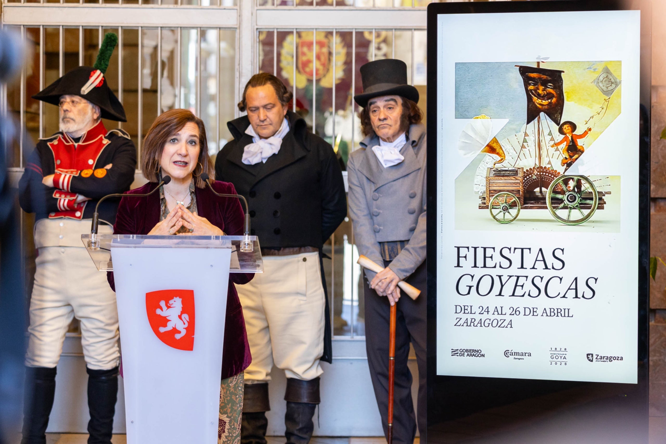 Zaragoza celebrará sus Fiestas Goyescas del 24 al 26 de abril Zaragoza celebrará sus Fiestas Goyescas del 24 al 26 de abril