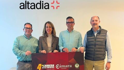 Carrera de las empresas con Altadia. 