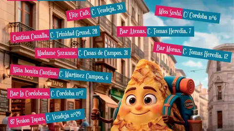 El Soho de Málaga convierte la gastronomía en obra de arte con la "Ruta de la tapa cultural" Ruta