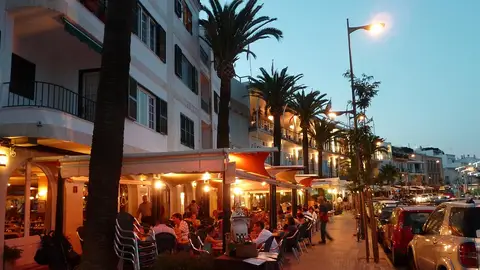 Un restaurante de Maó Un restaurante de Maó