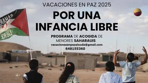 Alouda busca familias para que cinco niños saharauis puedan pasar el verano en Huesca Alouda busca familias para que cinco niños saharauis puedan pasar el verano en Huesca