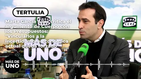 Marta García Aller critica el argumento de Cuerpo: "Vincular la falta de Presupuestos a la incertidumbre económica actual queda forzado" Marta García Aller critica el argumento de Cuerpo: "Vincular la falta de Presupuestos a la incertidumbre económica actual queda forzado"