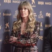 La esposa del presidente del gobierno Begoña Gómez en la alfombra roja de la 40º edición de los Premios Goya
