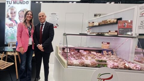 Eva Mart&iacute;nez Abascal y Sergio Pinto en Sal&oacute;n Gourmets