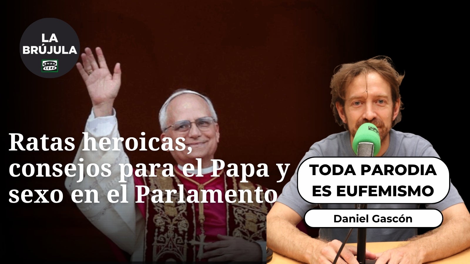 Toda parodia es eufemismo: Ratas heroicas, consejos para el Papa y sexo en el Parlamento