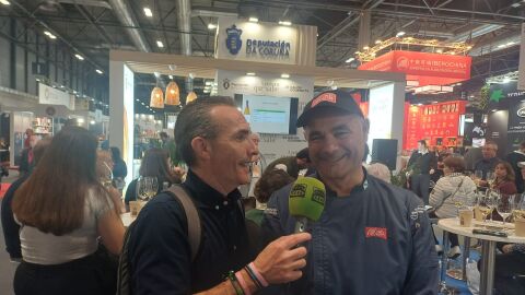 Alberto Gómez Barros y Luís Fontenla, de Cafés Aruba, en el Salón Gourmet 2026 Alberto Gómez Barros y Luís Fontenla, de Cafés Aruba, en el Salón Gourmet 2026