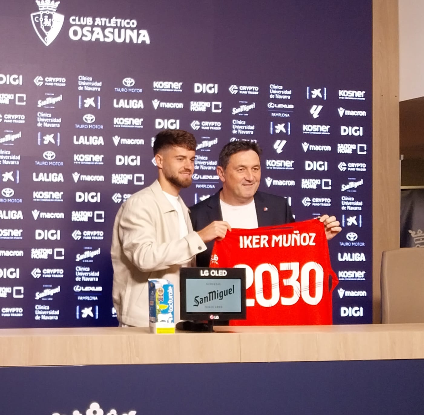 Iker Muñoz renueva hasta 2030 Iker Muñoz renueva hasta 2030