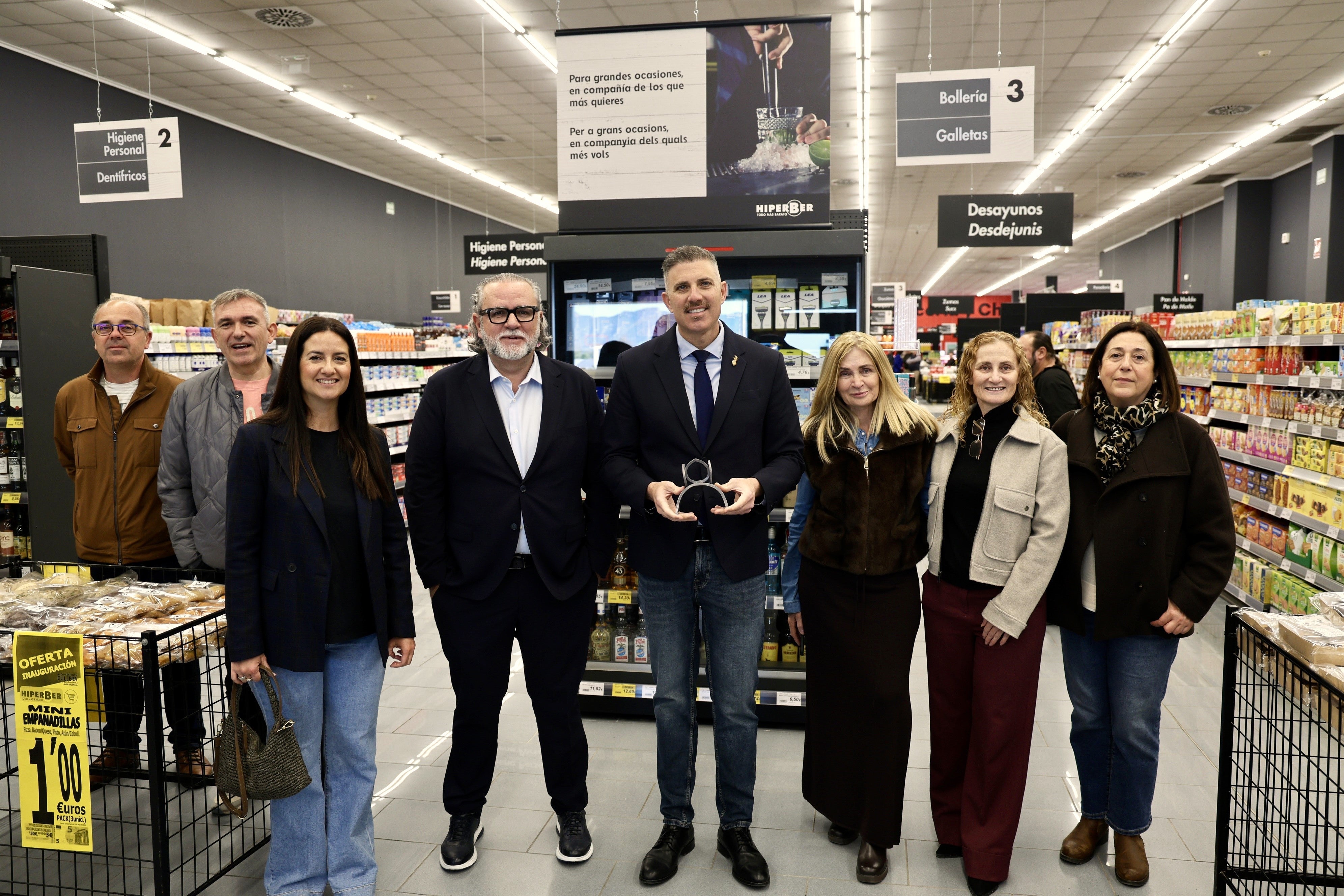 Hiperber refuerza su presencia en Valencia con un nuevo supermercado en Cullera Hiperber refuerza su presencia en Valencia con un nuevo supermercado en Cullera
