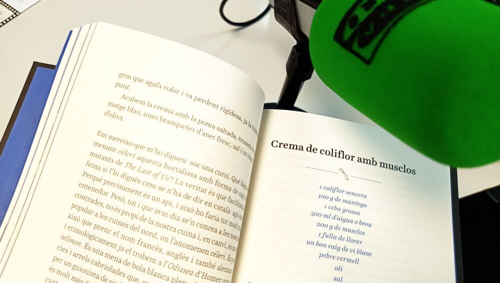 Una de les pàgines del llibre d'Ada Parellada 'Els plats del dia' (Rosa dels Vents), que inclou receptes del Semproniana